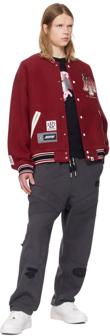 Bomber-takki AAPE by A Bathing Ape AAPE By A Bathing Ape Main Bomber Jacket Punainen | AAPSWMB351XXNBDX, 3