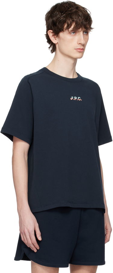 T-paita A.P.C. A.P.C. ASICS Edition Wind T-Shirt Valkoinen | COEAV-H26453, 4
