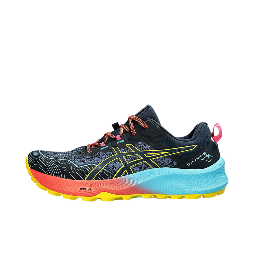 Tennarit ja kengät Asics Gel-Trabucco 11 French Blue Vibrant Yellow Musta | 1011B605-401