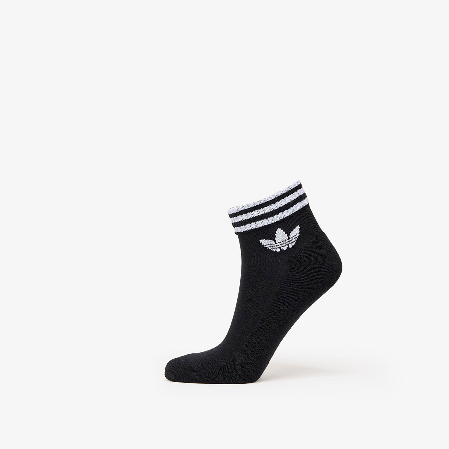 Sukat adidas Performance 3-Stripes Ankle Socks - 3 Pairs Musta | JV7436, 1