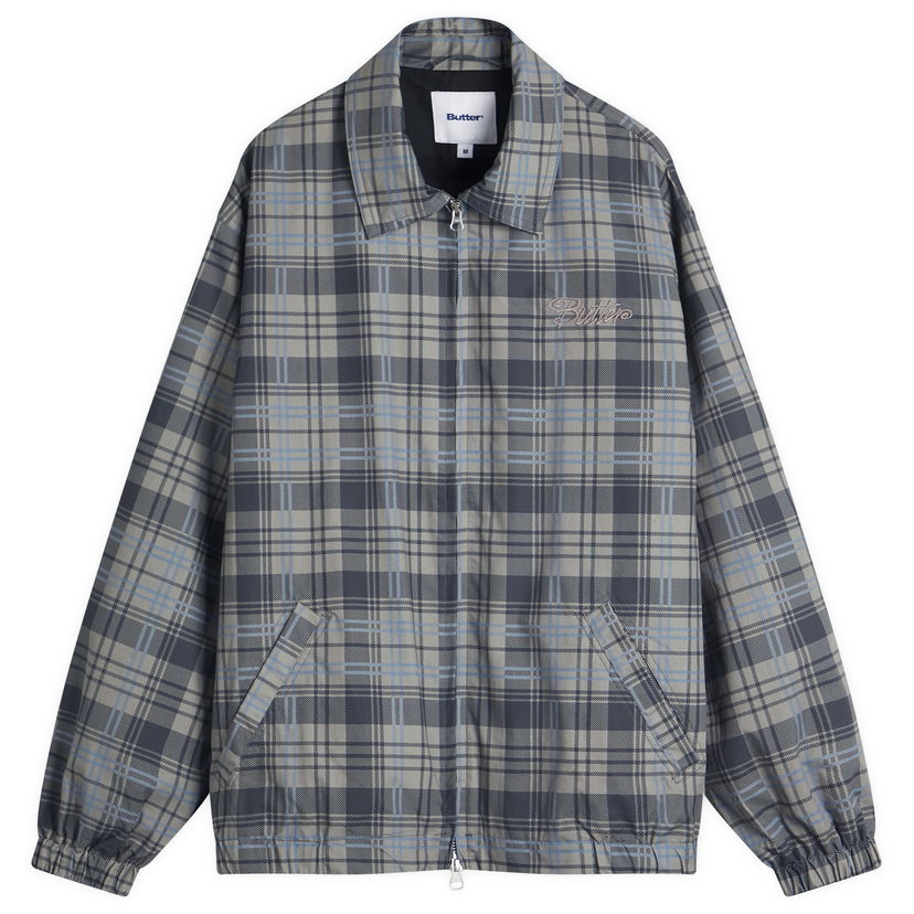 Tuulitakki Butter Goods Jive Plaid Jacket Harmaa | BG252602-PLA
