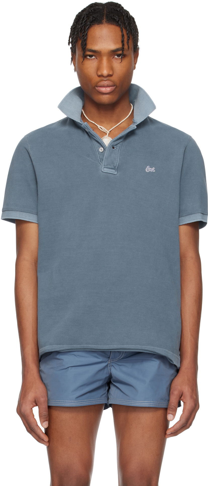 Poolopaita ERL ERL Polo Shirt Sininen | ERL10T004