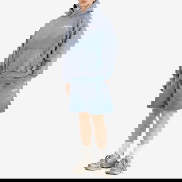 Shortsit Balenciaga Balenciaga Campaign Sweat Shorts, Size Large Sininen | 676137-TRVB1-9798, 4