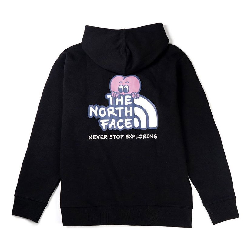 Huppari The North Face Graphic Print Hoodie Musta | NF0A88FW-JK3