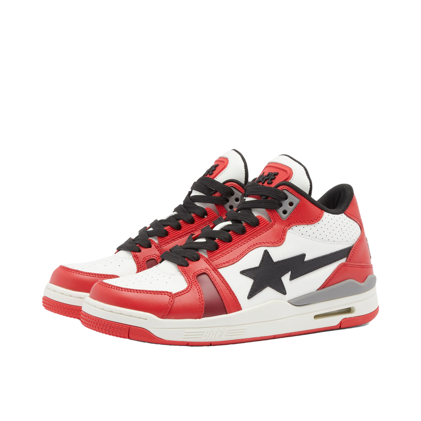 Tennarit ja kengät BAPE A Bathing Ape Clutch Sta #1 Mid Punainen | 001FWJ801068I-RED