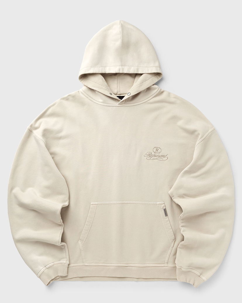 Huppari Represent Clo Vintage Hoodie Beige | MLM100278-25