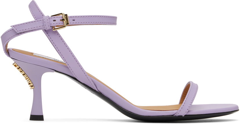 Asusteet Moschino Moschino Buckled Heeled Sandals Violetti | MA16026C1M MF0 651