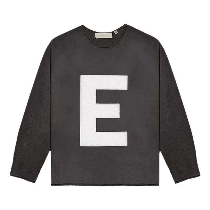 Villapaita Fear of God Fear of God Essentials SS22 Big E Sweater Harmaa | FOG-SS22-249