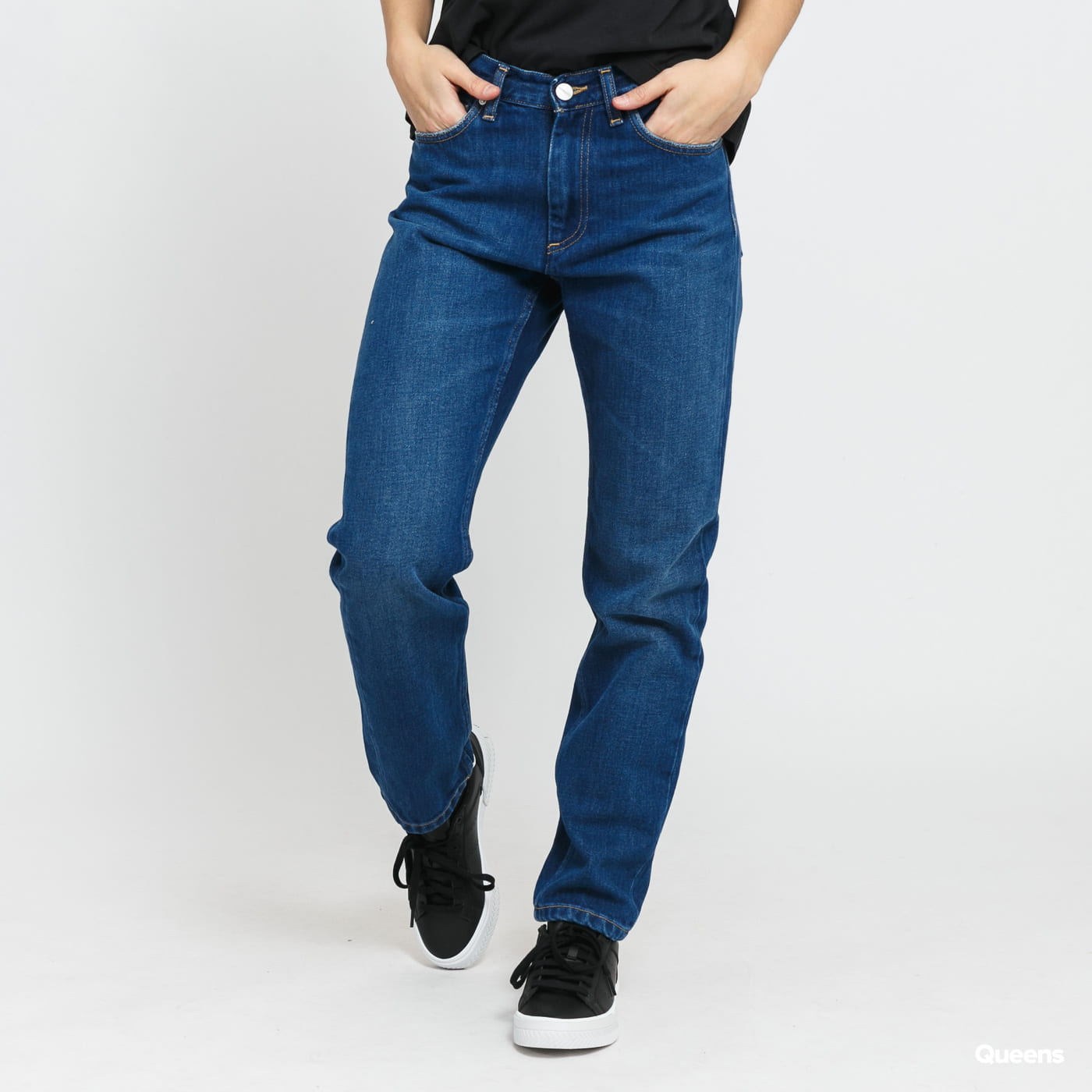 Jeans Carhartt WIP Page Carrot Ankle Sininen | I027402.01.38., 0