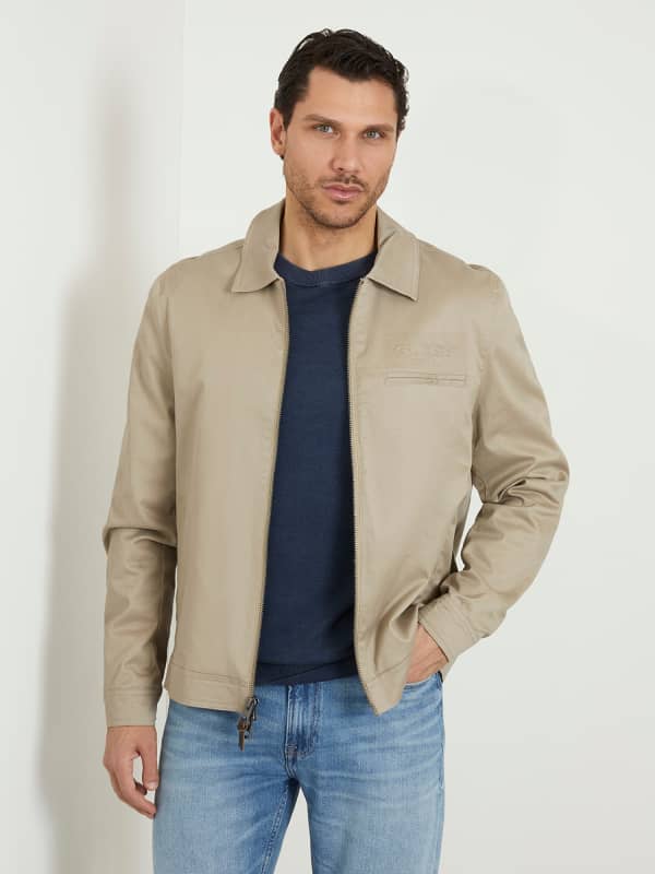Takki GUESS Embossed Logo Jacket Beige | M4GL11WG550, 0