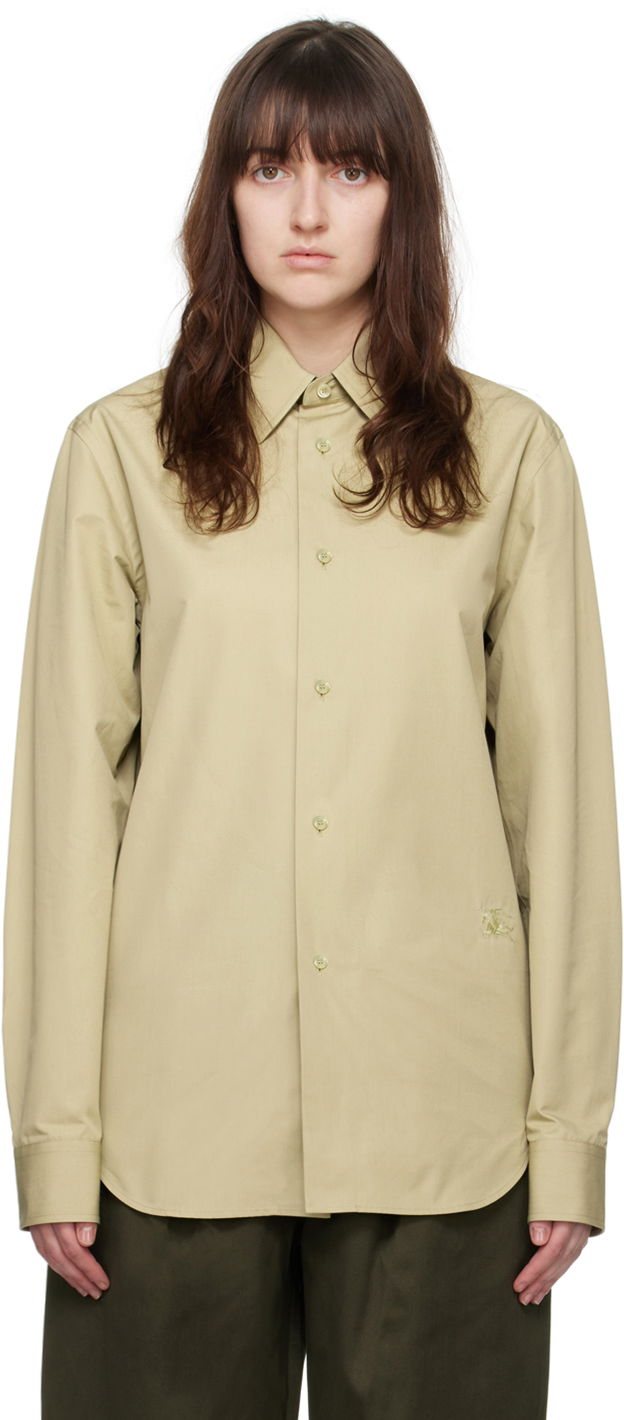 Paita Burberry EKD Shirt Beige | 8076432