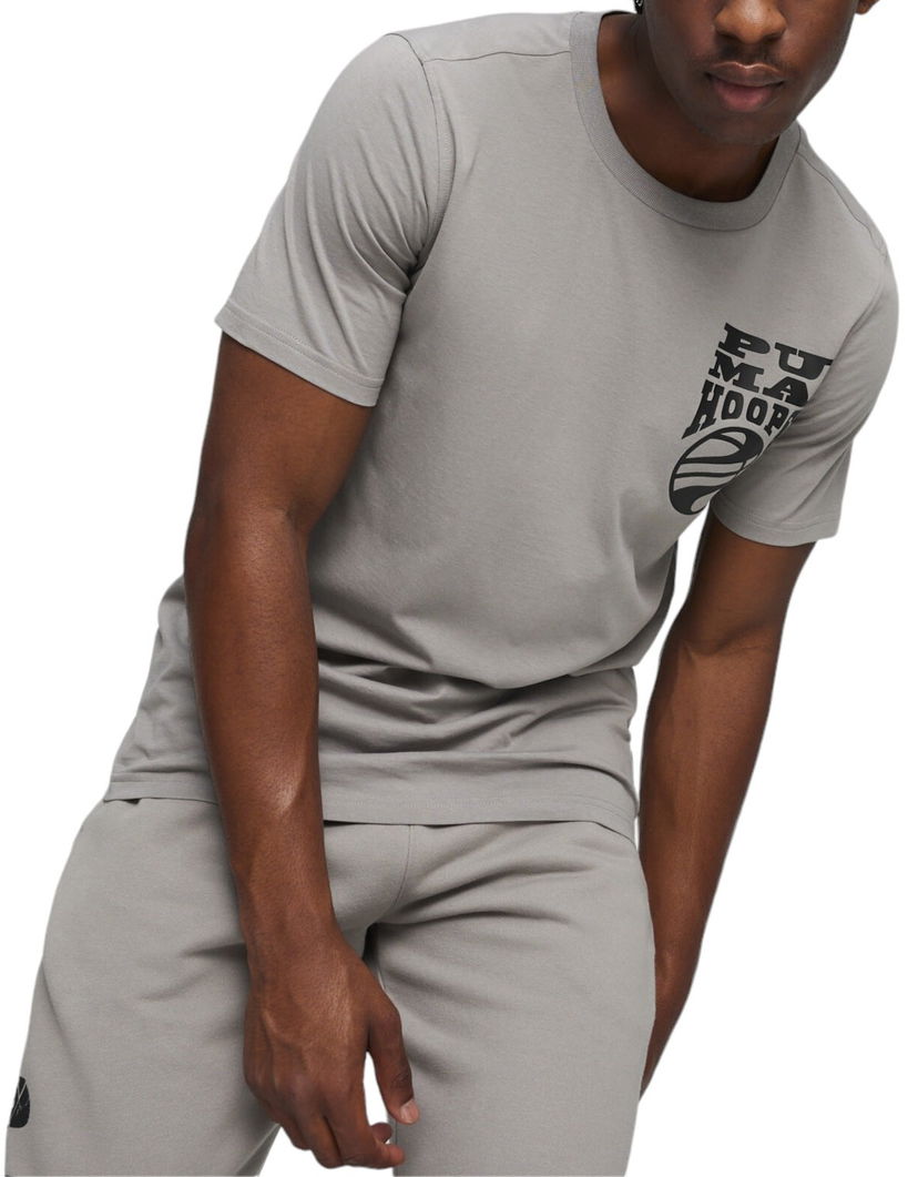 T-paita Puma The Hooper Tee 2 Harmaa | 624828-02