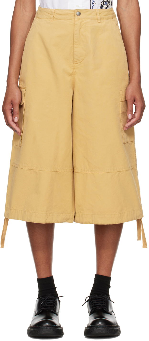 Shortsit YMC YMC Venice Cargo Shorts Keltainen | Q4WAO