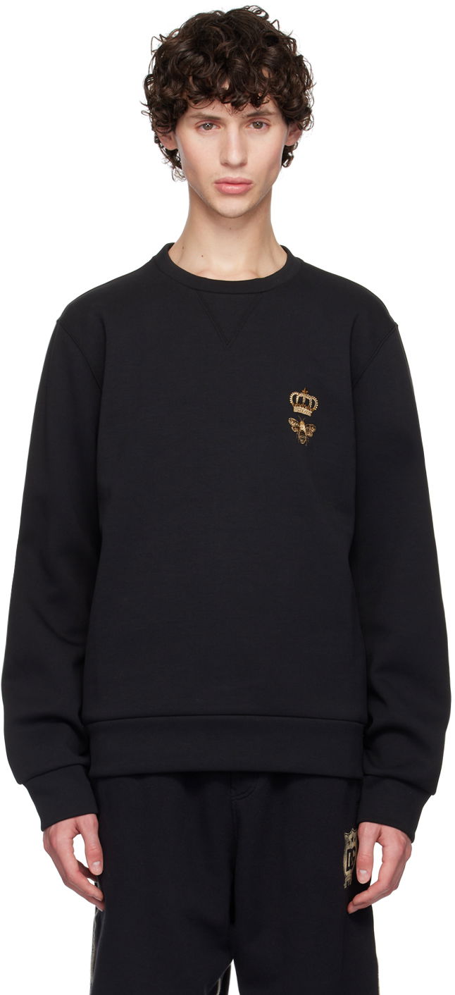 Huppari Dolce & Gabbana Graphic Sweatshirt Musta | G9ABJZHU7H9
