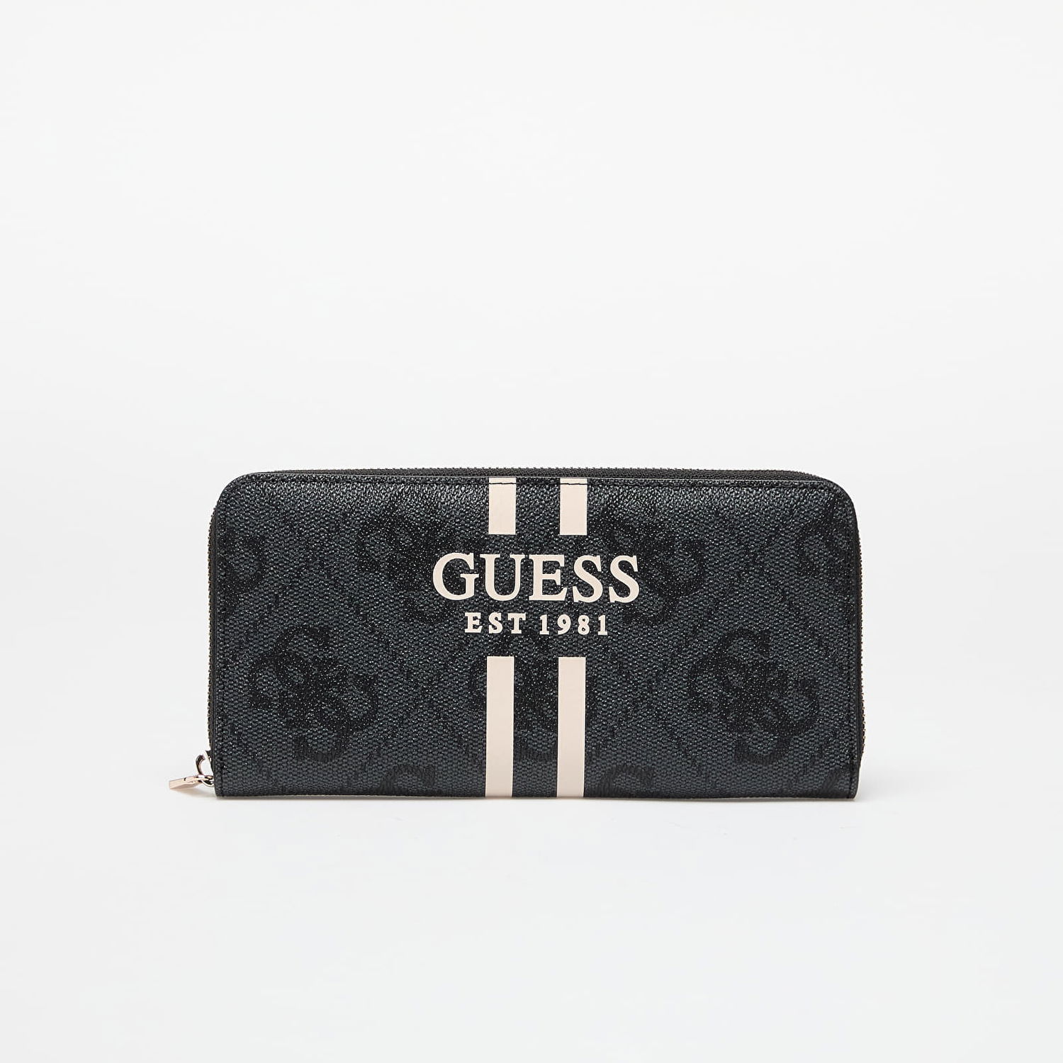 Lompakko GUESS GUESS Laurel II Large Zip Around Wallet Musta | SWOS7459146-CLO, 0