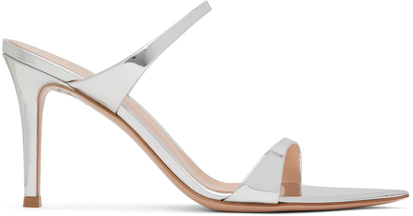 Tennarit ja kengät Gianvito Rossi Gianvito Rossi Strappy Heeled Sandals Metallinen | G15620.85RIC.MET