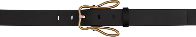 Vyöt Bottega Veneta Bottega Veneta Rabbit Buckle Belt Musta | 826201 VALKO