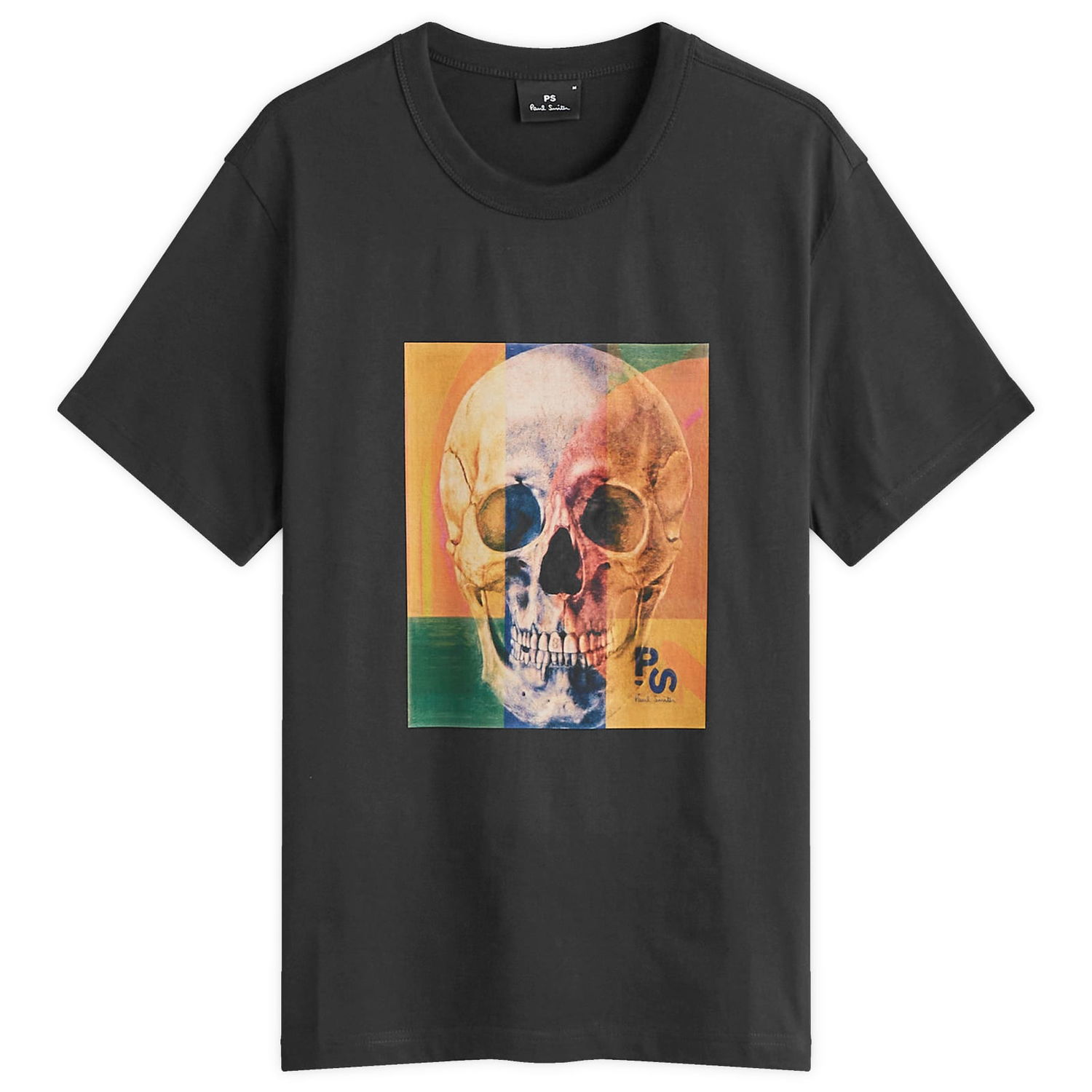 T-paita Paul Smith Paul Smith Skull Square Graphic Tee, Size L Musta | M2R-220X-PP4703-79, 0