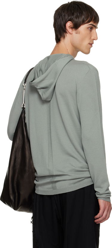 Huppari Rick Owens Concordians Oversized Hoodie Turkoosi | RU02E1613 M, 2