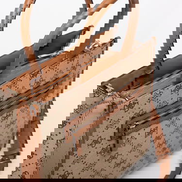 Kangaskassi GUESS Neda 2 Comp Signature Logo Tote Monivärinen | HWJP9654220-LTL, 4