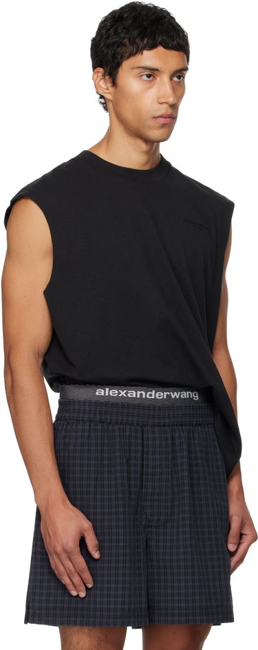 Tankkitoppi Alexander Wang Alexander Wang Muscle Tank Top Tummansininen | 6CC3251105, 1