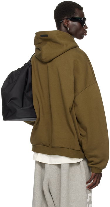 Huppari Fear of God Essentials Printed Logo Hoodie Vihreä | 192BT246254F, 2