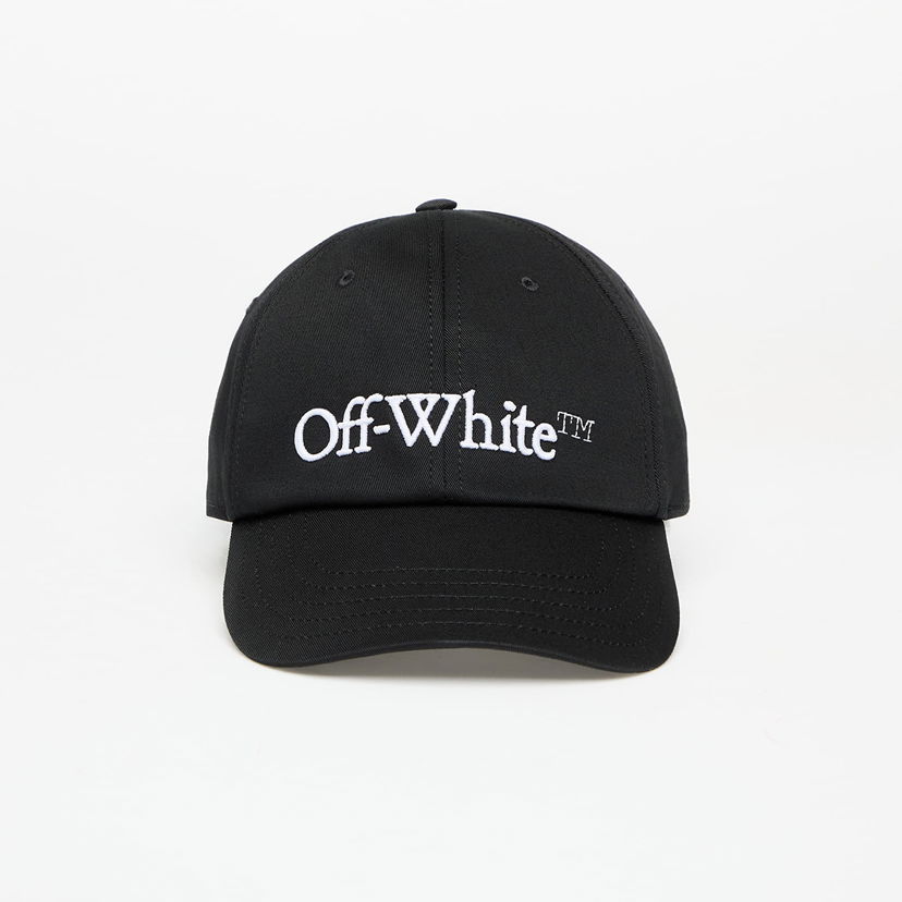 Korkki Off-White Off-White Drill Bookish Baseball Cap Musta | OMLA049C99FAB0011001