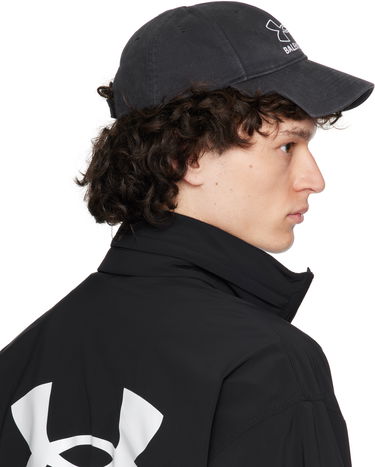 Korkki Balenciaga Under Armour Edition Washed Cap Musta | 807145410B2, 2