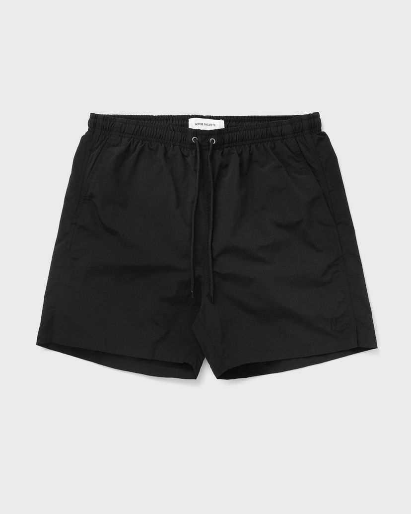 Uimapuvut NORSE PROJECTS Hauge Recycled Nylon Swimmer Musta | N35-0606-9999
