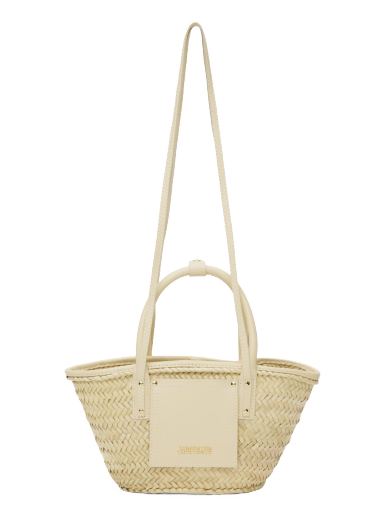 Kangaskassi Jacquemus 'Le Petit Panier Soli' Tote Bag Beige | 23E223BA044-3060