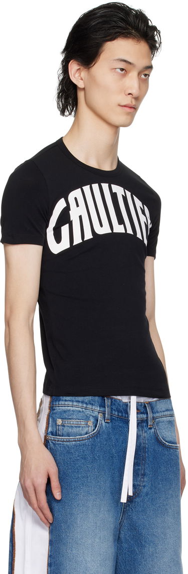T-paita Jean Paul Gaultier Jean Paul Gaultier 'The Gaultier' T-Shirt Musta | 24/25-F-TS071I-J056-0001, 4