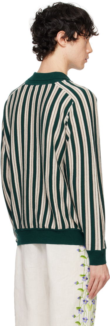 Villapaita Bode Bode Hogan Stripe Polo Vihreä | MRF24KT006, 2