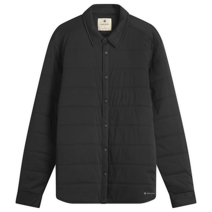 Paita Snow Peak Flexible Insulated Shirt Musta | SW-25AU003-BLK