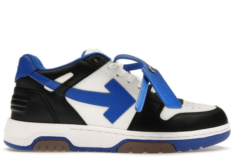 Tennarit ja kengät Off-White Out Of Office Calf Leather Black Blue Musta | OMIA189S22LEA0014510, 0