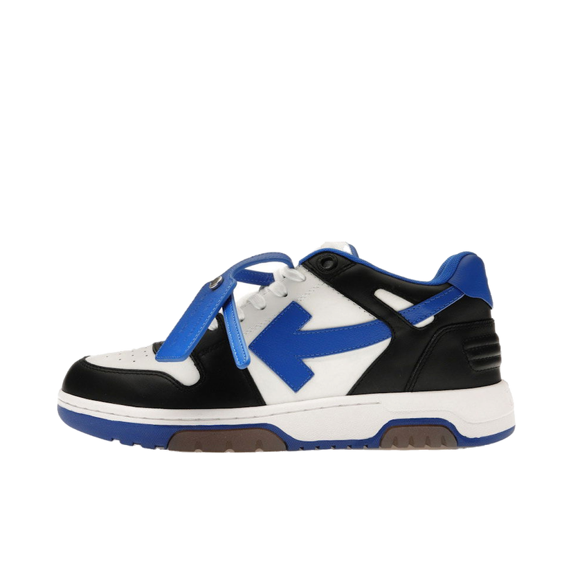 Tennarit ja kengät Off-White Out Of Office Calf Leather Black Blue Musta | OMIA189S22LEA0014510
