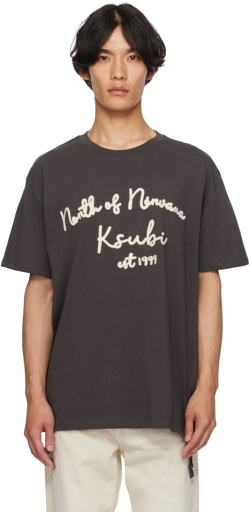 T-paita Ksubi Ksubi Salud Biggie T-Shirt Harmaa | MPF25TE017