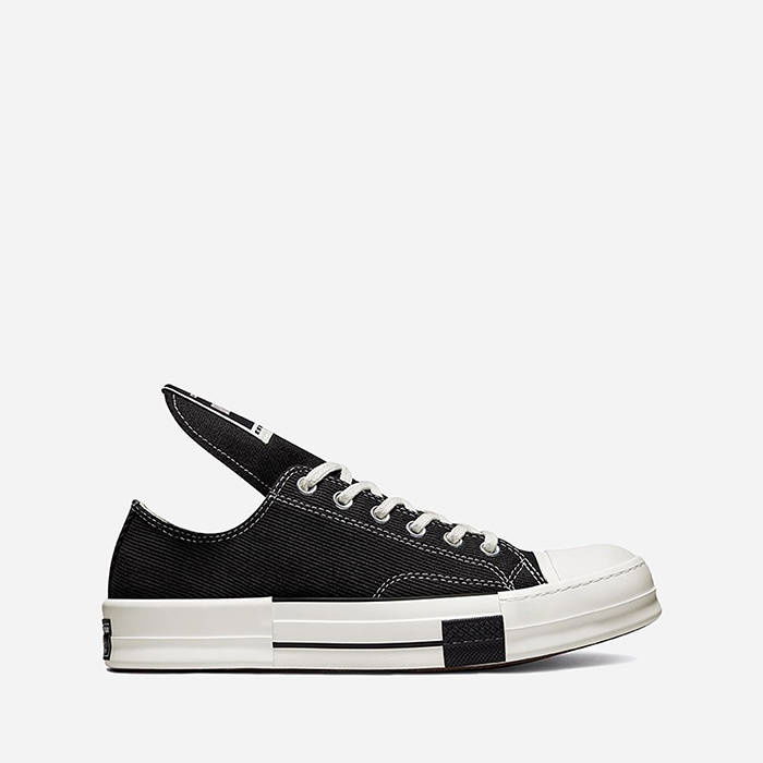 Tennarit ja kengät Converse Rick Owens x DRKSHDW DRKSTAR Chuck 70 Low "Black" Musta | 172347C, 1
