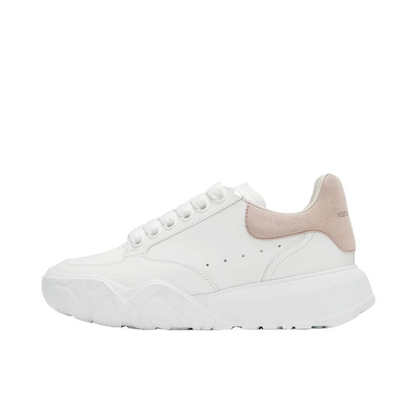 Tennarit ja kengät Alexander McQueen Court Trainer Sneakers "White & Pink" Valkoinen | 633915WIA9A
