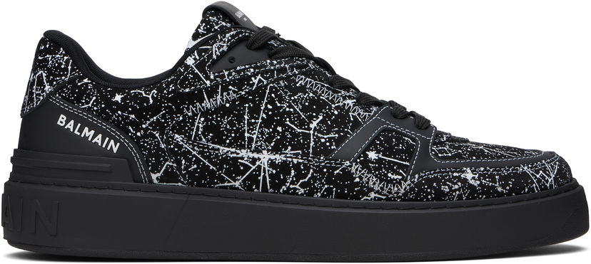 Tennarit ja kengät Balmain Balmain B-Court Galaxy Print Musta | EM0VI372LSVG
