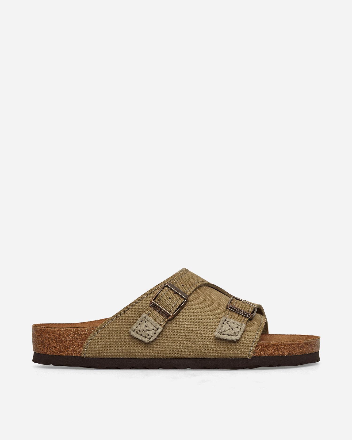 Tennarit ja kengät Birkenstock Zürich Suede Canvas Sandals Vihreä | 1028755, 1