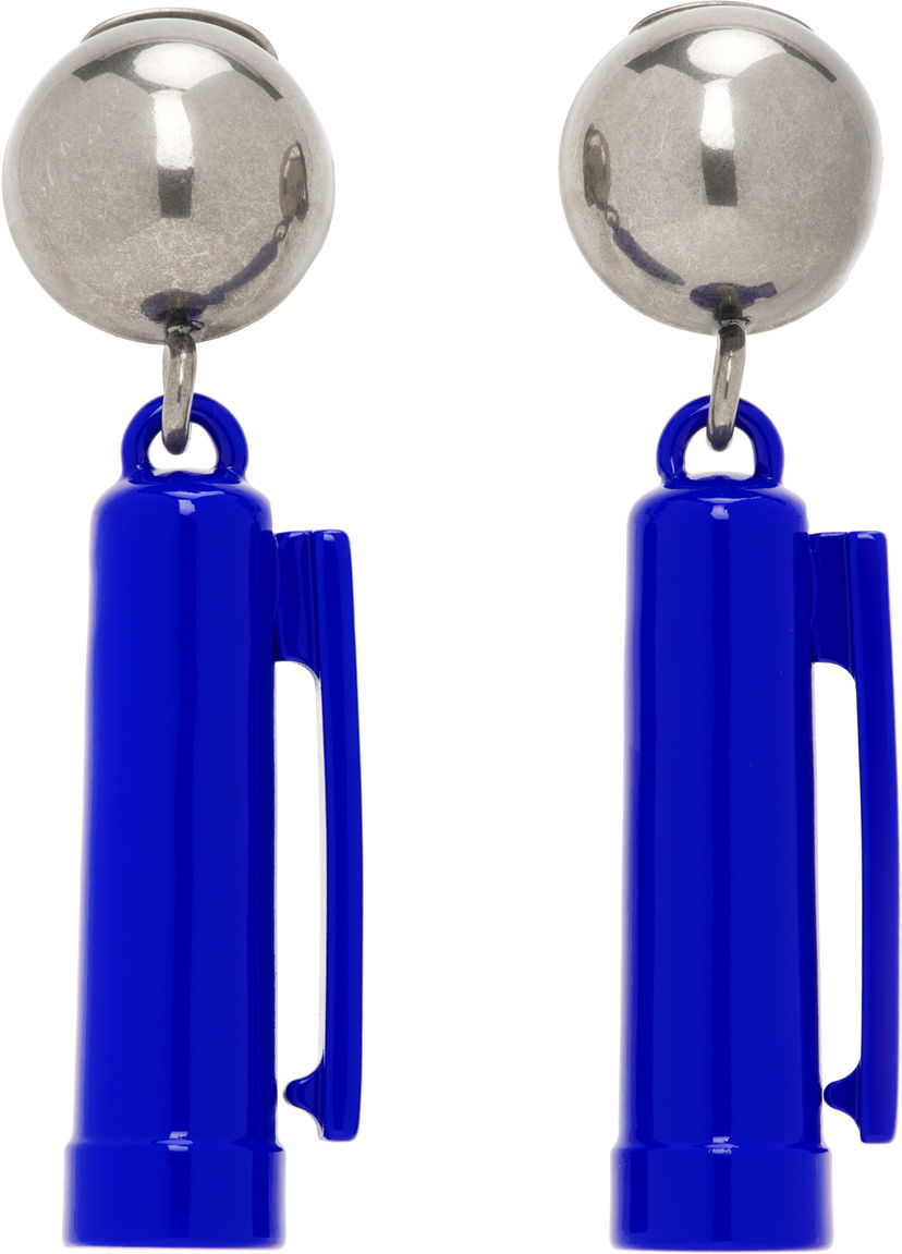 Korvakorut Moschino Moschino Charm Drop Earrings Sininen | 25121913384021345