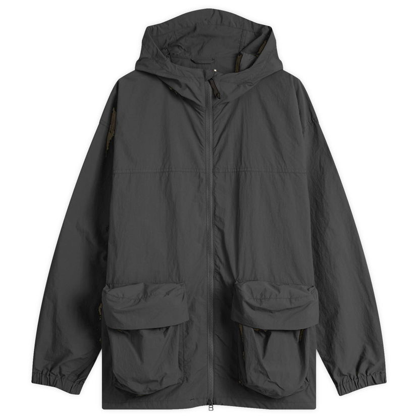 Tuulitakki Snow Peak Snow Peak Nylon Tussah Jacket, Size Large Harmaa | JK-25SU008-BK