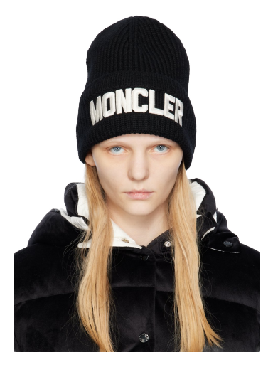 Pipo Moncler Embroidered Musta | I20933B00049M1131