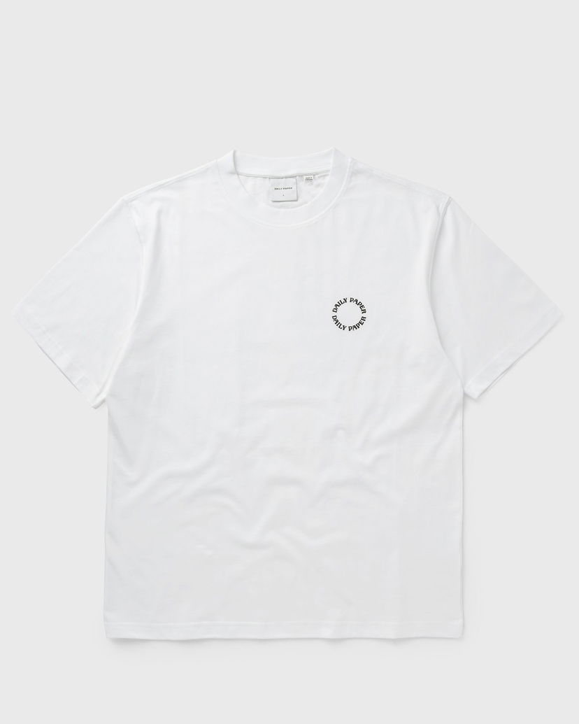 T-paita DAILY PAPER ORBIT TEE men Shortsleeves white in size:XXL Valkoinen | 1000146