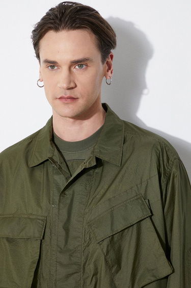 Takki Engineered Garments Engineered Garments BDU Oversize Jacket Vihreä | OR177.KD001, 4