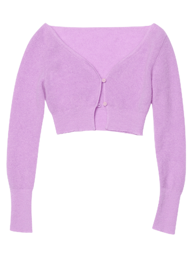 Villapaita Jacquemus Le Cardigan Alzou Violetti | 213KN203 2360 650