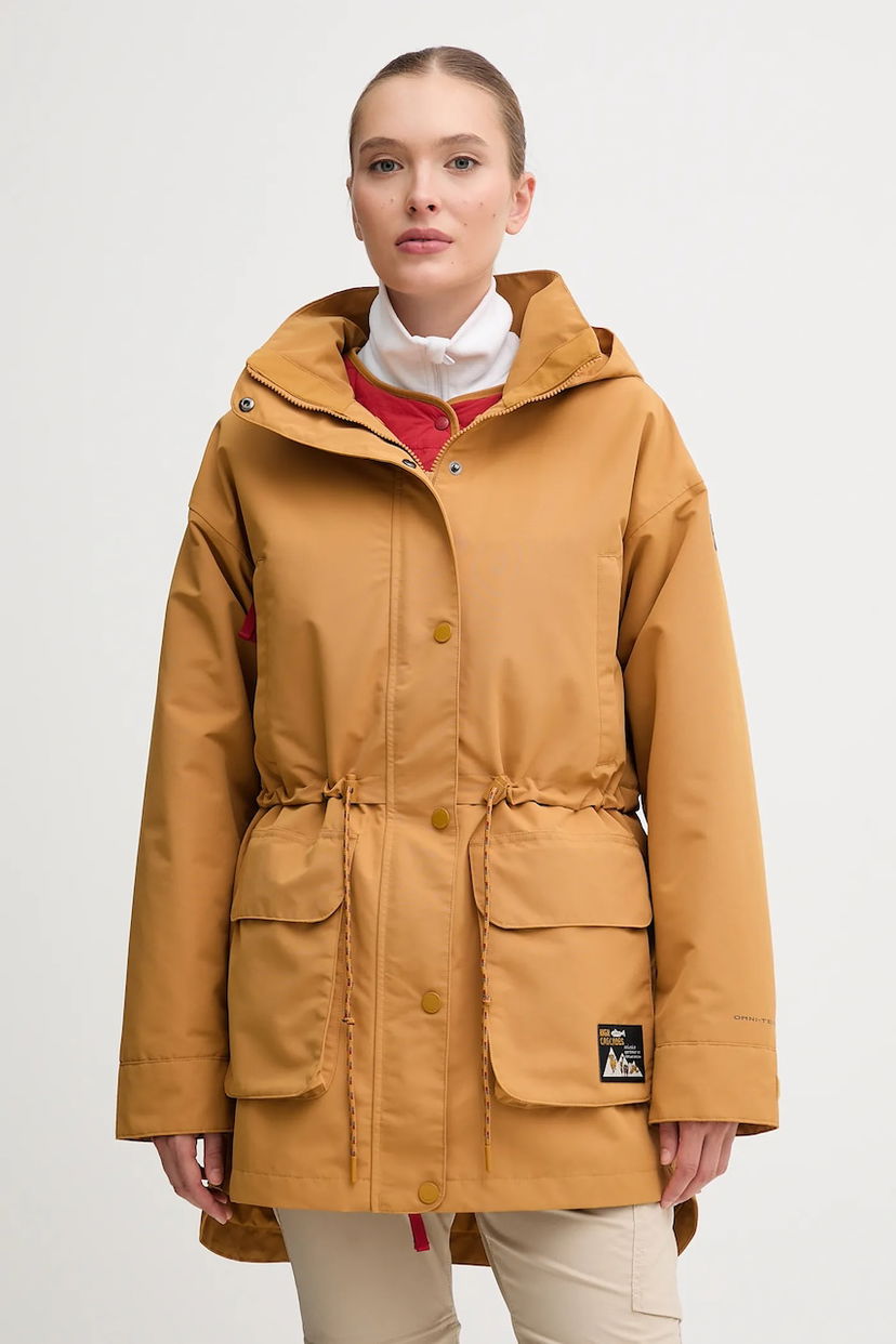 Parka Columbia Columbia High Cascades Interchang Oversize Parka Keltainen | 2141501