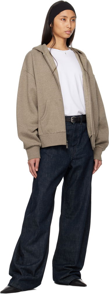 Huppari Fear of God Fear of God ESSENTIALS Classic Full Zip-Up Hoodie Harmaa | 192AS254781F, 4