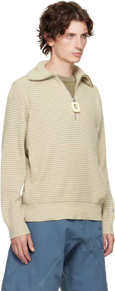Villapaita JW Anderson JW Anderson Half Zip Sweater Monivärinen | KW1285-YN0408, 4