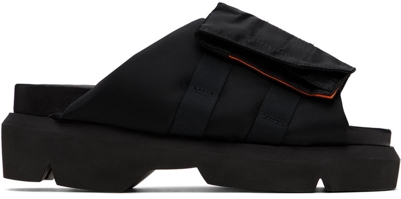 Asusteet sacai sacai Pocket Slides Musta | 24-07179